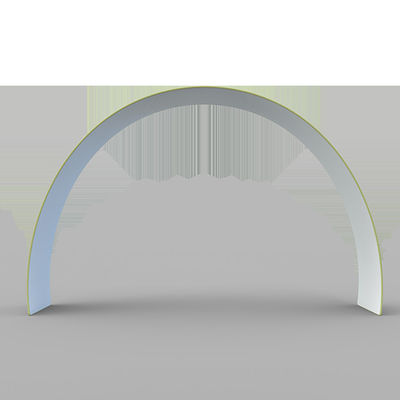 230gsm Square Arch Display Stand Expo การแสดงฉากหลังงานแสดงสินค้า CMYK