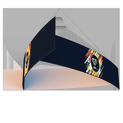 EZ Sky Tube Pinwheel Trade Show ป้ายแขวนจากสะพานลอย 48Ibs
