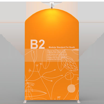 230gsm 30mm Modular Exhibition Display บูธแสดงสินค้าส่งเสริมการขายสำหรับผู้รับเหมาสด