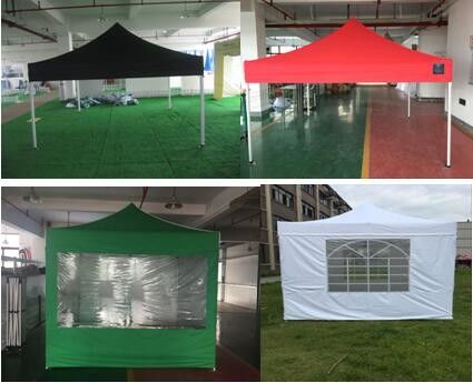เต็นท์งานแสดงสินค้าอลูมิเนียมพร้อมโลโก้ 10X15 10 X 20 เต็นท์หลังคาสำหรับงานหนัก