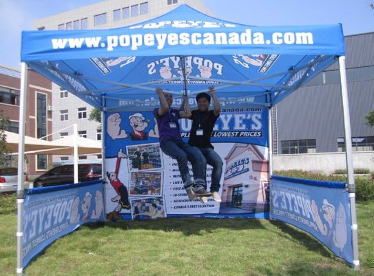 3x4.5m Marquee Outdoor Canopy Tent Gazebo แบบพับได้ Pop Up สำหรับโฆษณา