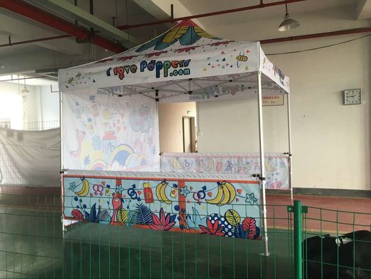3x4.5m Marquee Outdoor Canopy Tent Gazebo แบบพับได้ Pop Up สำหรับโฆษณา