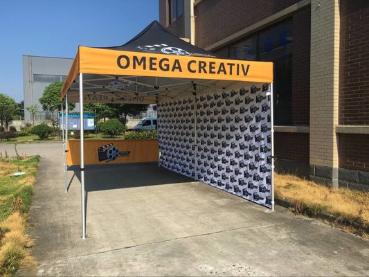 2.5X2.5m 8X8FT Square Shade Tent Waterproof 10 X 20 งานแสดงสินค้า Canopy กลางแจ้ง