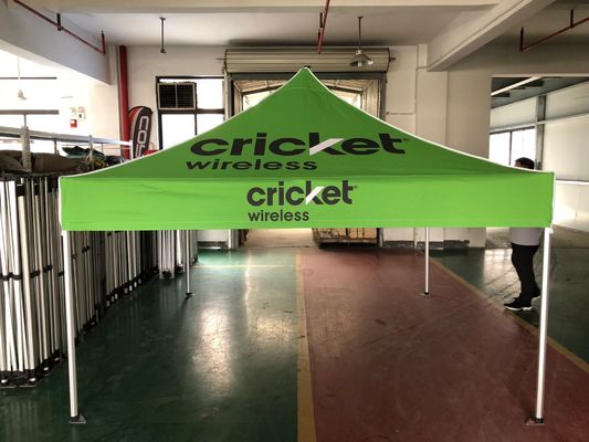 2x2m 10 By 10 Outdoor Canopy Tent Pop Up กรอบอลูมิเนียมสำหรับงานแสดงสินค้า
