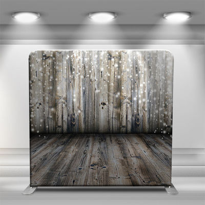 แท่นโชว์งานแต่งงานอลูมิเนียมตึงผ้า Photo Booth Backdrop 8ft