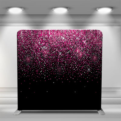 แท่นโชว์งานแต่งงานอลูมิเนียมตึงผ้า Photo Booth Backdrop 8ft