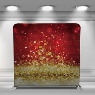แท่นโชว์งานแต่งงานอลูมิเนียมตึงผ้า Photo Booth Backdrop 8ft